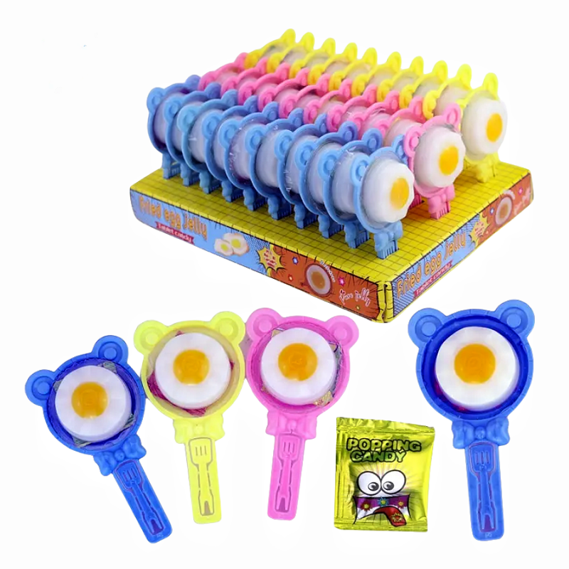 Jelly Candy Factory - Fried Egg Shape Bear Pan Popping