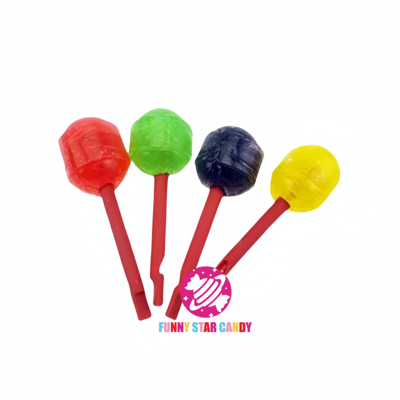 Lollipop Factory - OEM Bottle Package Whistle Pop Toy
