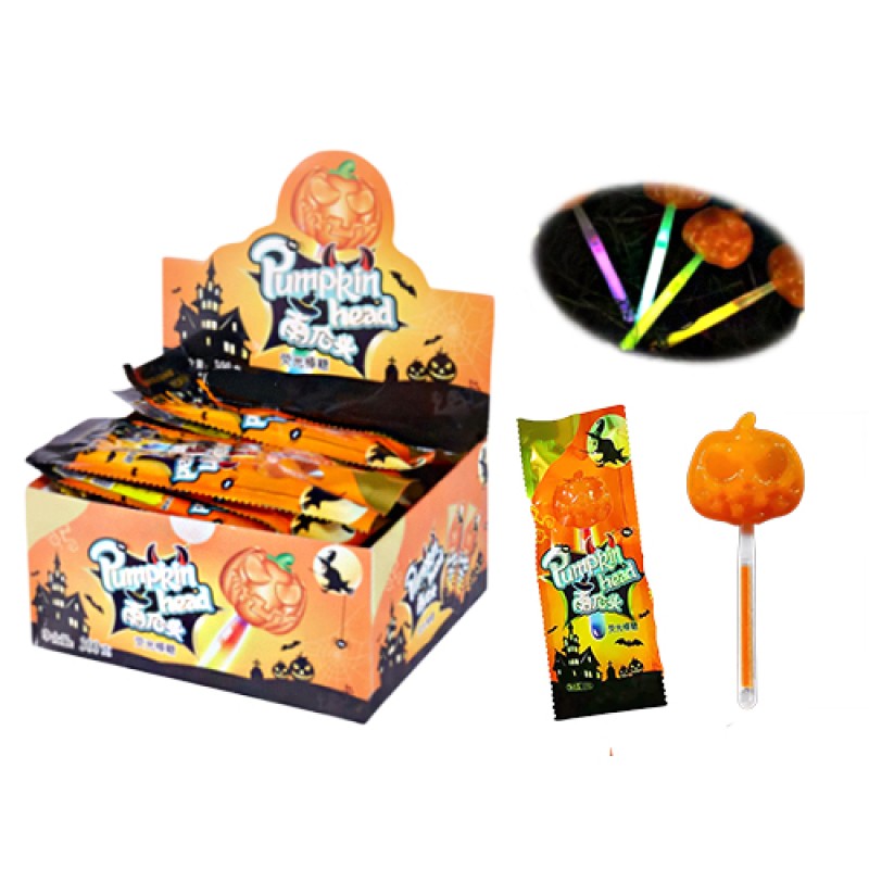 Lollipop Manufacturer - Wholesale Fruity Pumpkin Shaped Mango