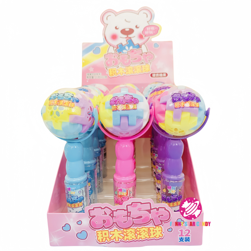 Candy Toy Factory - 2025 Building Block Ball Ring Bell