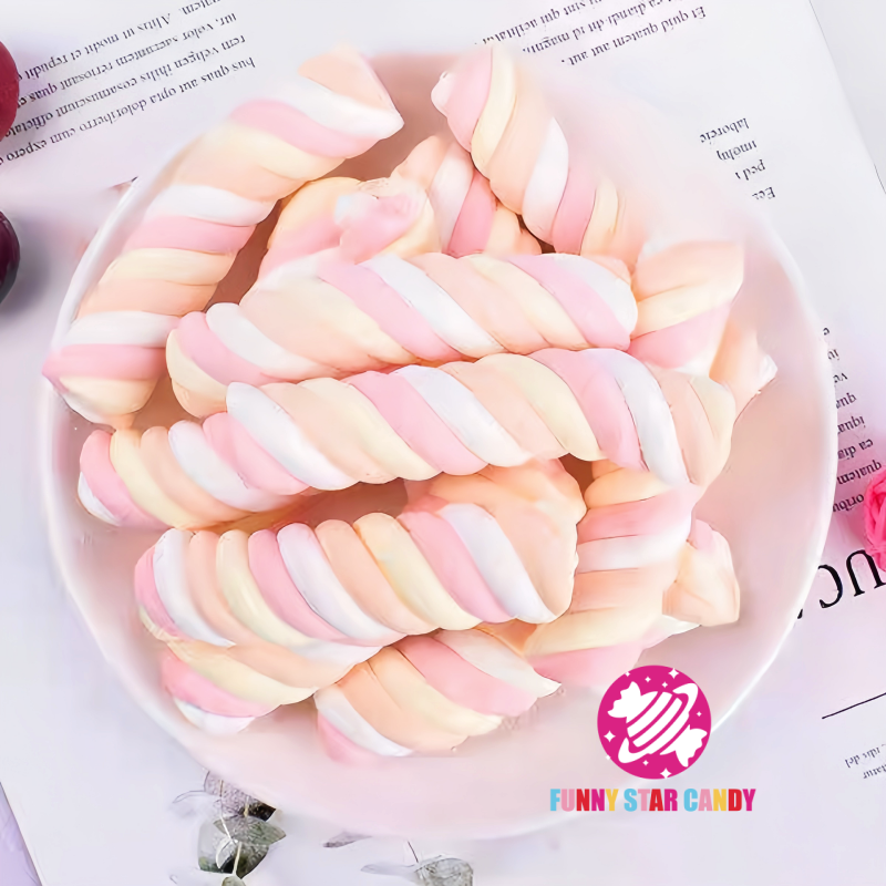 Marshmallow Factory - Delicious Halal Vanilla Long Twist