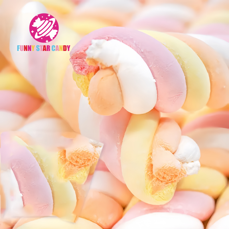 Marshmallow Factory - Delicious Halal Vanilla Long Twist