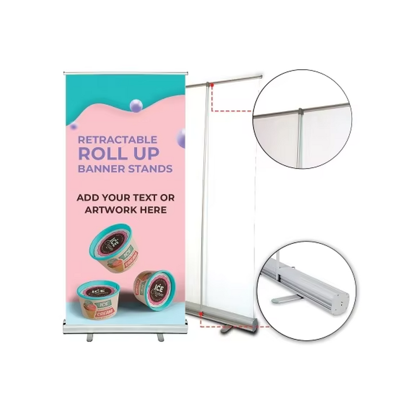 Roll up Banner Manufacturer - OEM/ODM Custom High Resolution Eco Friendly Inks