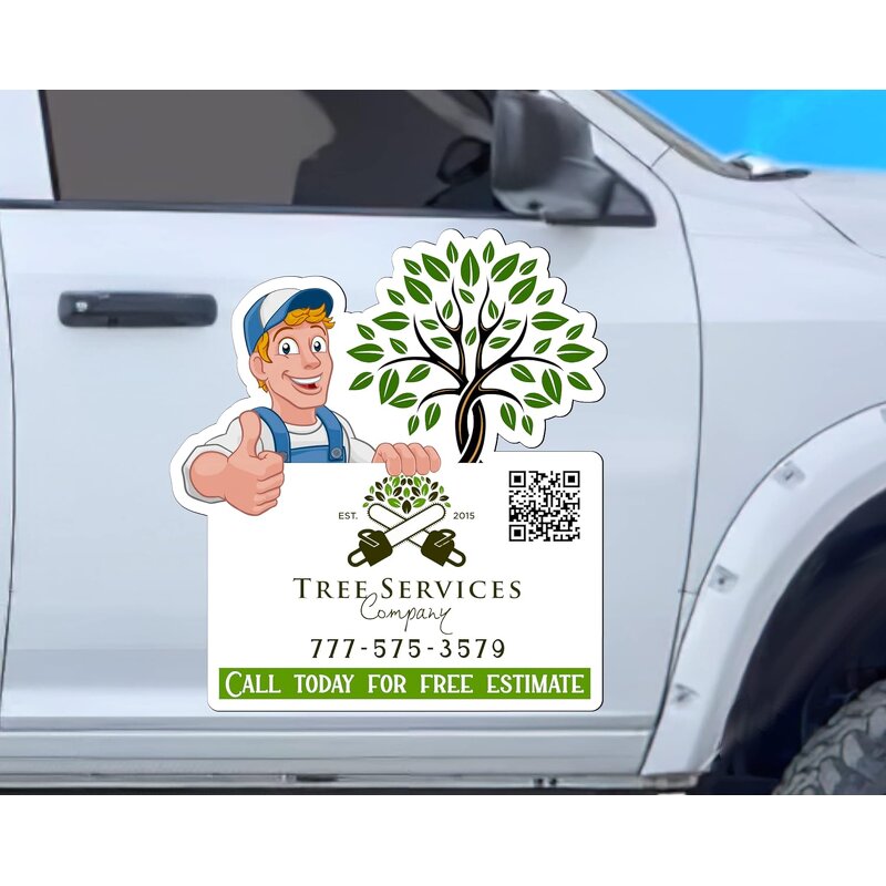 Car Magnet Manufacturer - OEM/ODM Custom Die Cut Magnetic Weatherproof Bumper