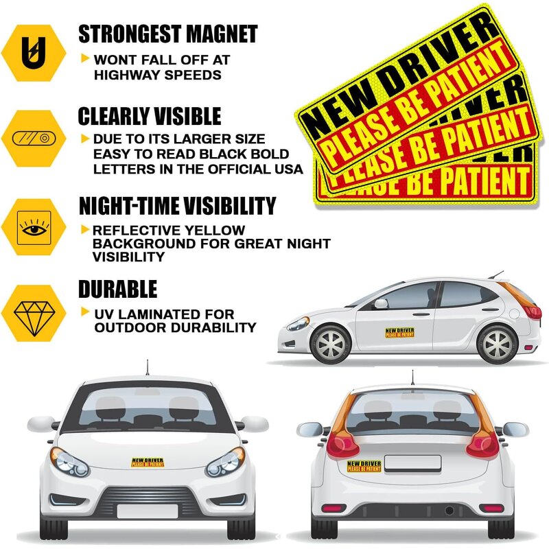 Car Magnet Manufacturer - OEM/ODM Custom Baby Sign Waterproof Reflective