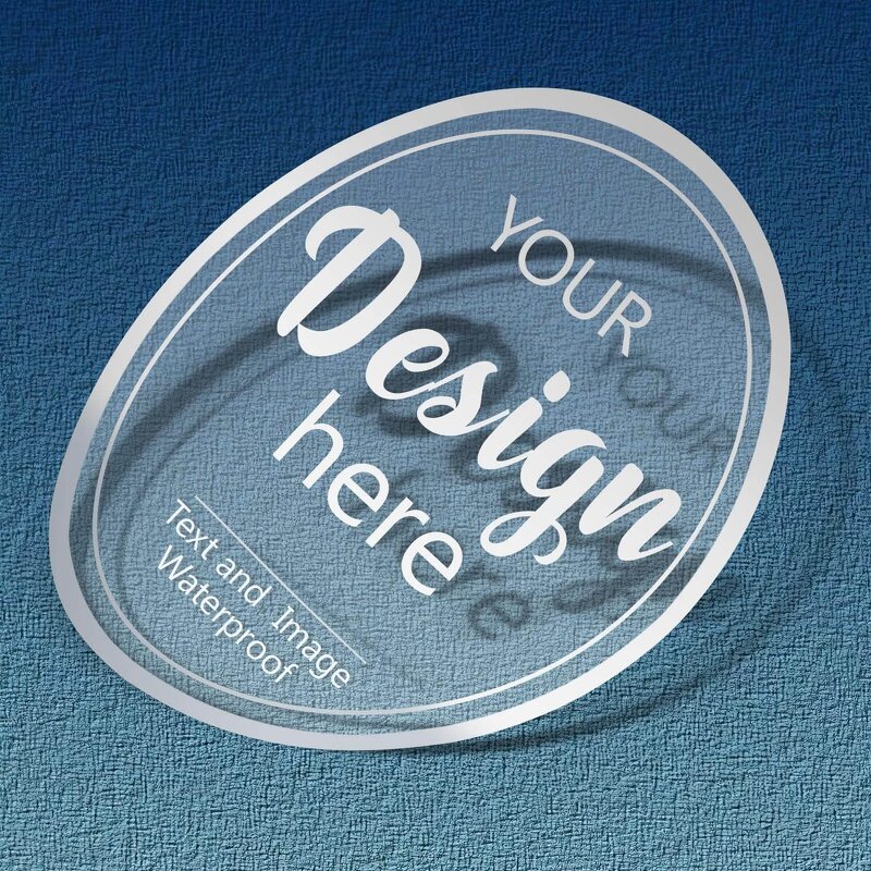 Clear Vinyl Sticker Manufacturer - OEM/ODM Custom Waterproof Transparent Label