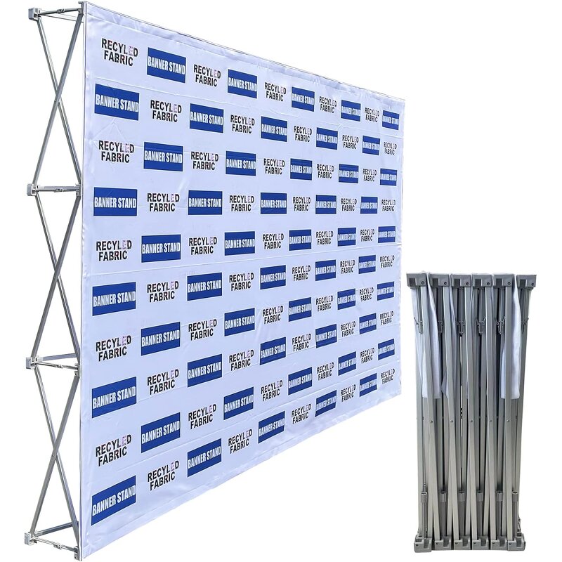 Pop-up Backdrop Manufacturer - OEM/ODM Custom 7.5x10ft Portable Aluminum
