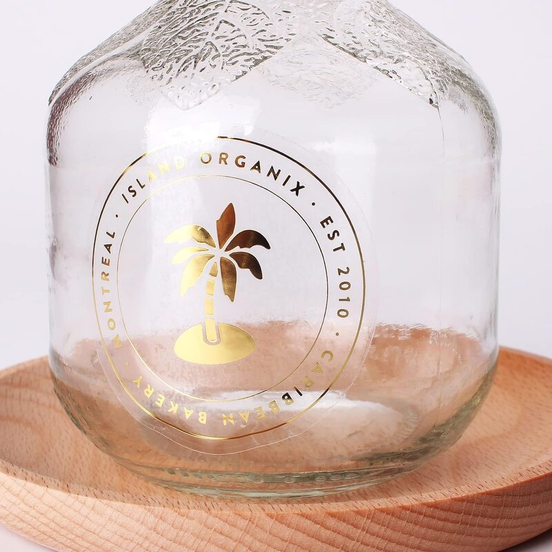 Clear Vinyl Sticker Manufacturer - OEM/ODM Custom Waterproof Transparent Label