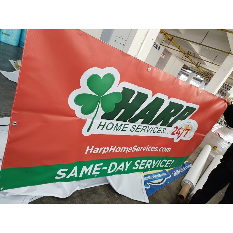 PVC Vinyl Banner Manufacturer - OEM/ODM Custom 13Oz with Metal Grommets