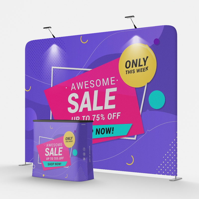 Portable Backdrop Stand Manufacturer - OEM/ODM Custom Exhibition Booth Wall Banner