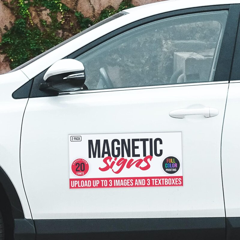 Car Magnet Manufacturer - OEM/ODM Custom Die Cut Magnetic Weatherproof Bumper