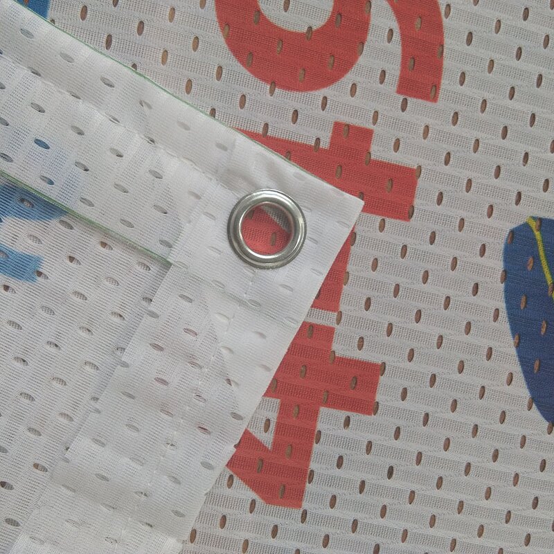 Mesh Banner Manufacturer - OEM/ODM Custom Large Size PVC Polyester Wind-resistant