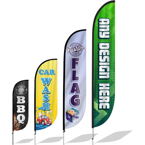 Windproof Flag Manufacturer - OEM/ODM Custom Outdoor Flying Beach Banners