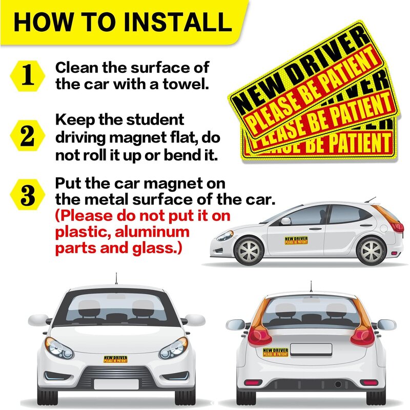 Car Magnet Manufacturer - OEM/ODM Custom Baby Sign Waterproof Reflective