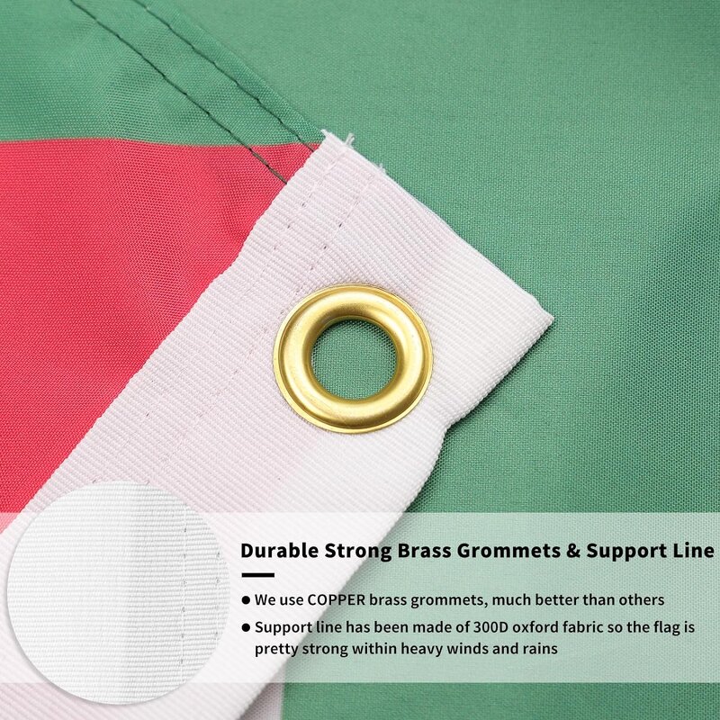 Palestine Flag Manufacturer - OEM/ODM Custom 3X5Ft Waterproof Polyester Flags