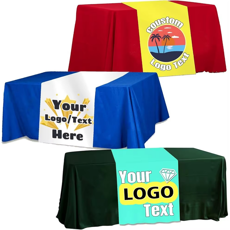 Advertising Tablecloth Manufacturer - OEM/ODM Custom Durable Fabric Fade Resistant