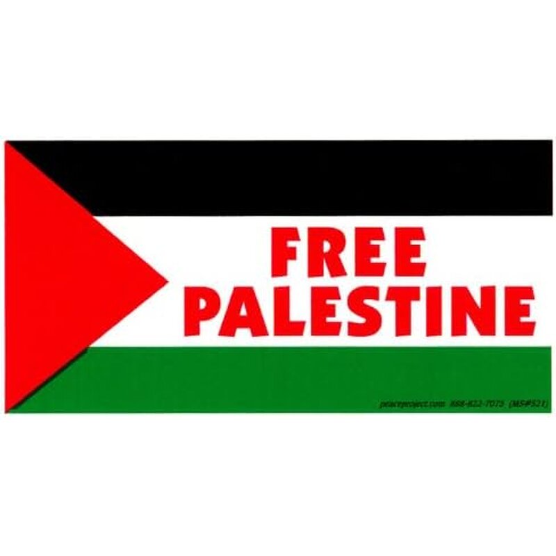 Vinyl Sticker Manufacturer - OEM/ODM Custom Printing Die Cut Waterproof Palestine