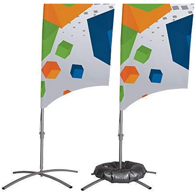 Windproof Flag Kit Manufacturer - OEM/ODM Custom Advertising Beach with Base