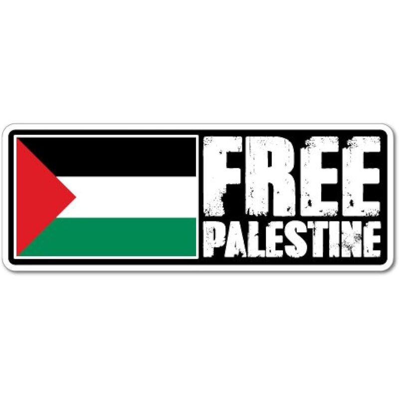 Vinyl Sticker Manufacturer - OEM/ODM Custom Printing Die Cut Waterproof Palestine