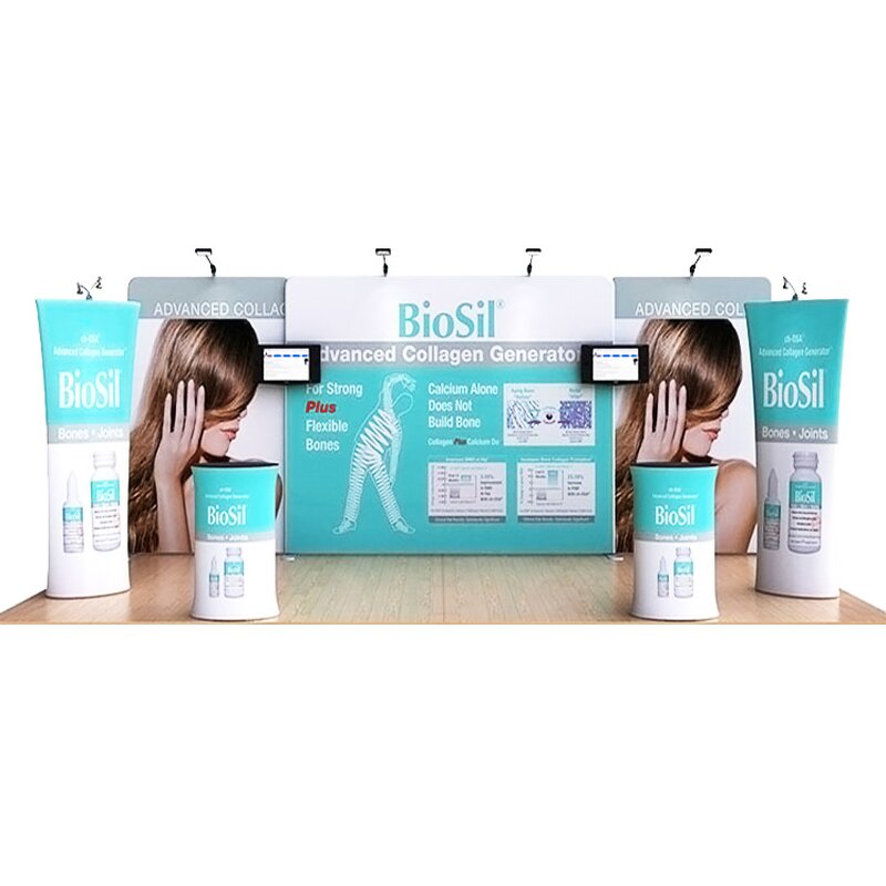 Portable Backdrop Stand Manufacturer - OEM/ODM Custom Exhibition Booth Wall Banner