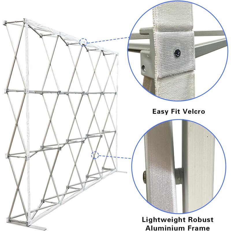 Backdrop Banner Manufacturer - OEM/ODM Custom 10x8ft Aluminum Frame Trade