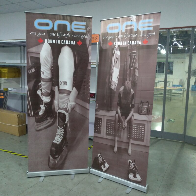 Roll up Banner Manufacturer - OEM/ODM Custom Professional Glossy Finish Fabric