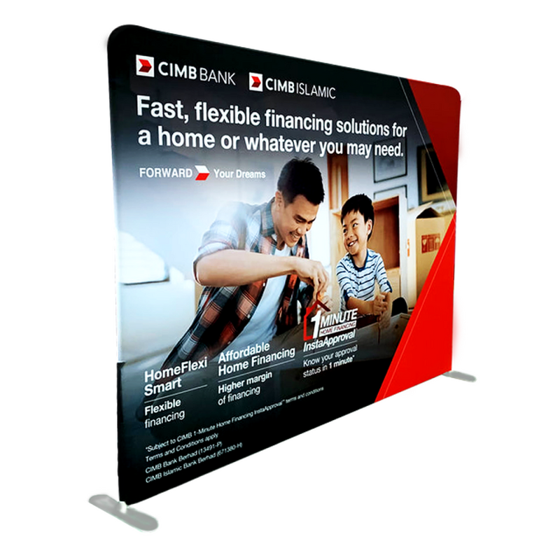 Portable Backdrop Stand Manufacturer - OEM/ODM Custom Exhibition Booth Wall Banner