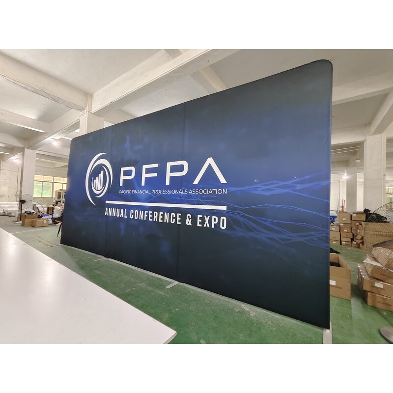 Aluminum Backdrop Stand Manufacturer - OEM/ODM Custom 8-20ft UV Printed Modern