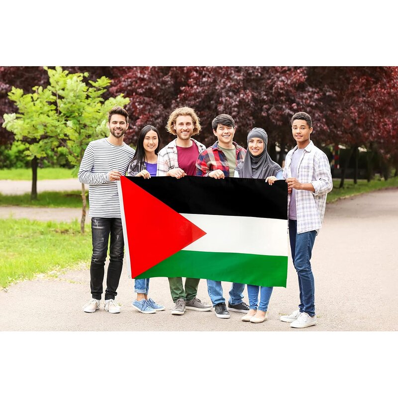 Palestine Flag Manufacturer - OEM/ODM Custom 3X5Ft Waterproof Polyester Flags