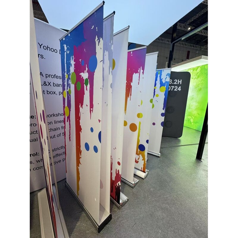 Roll up Banner Manufacturer - OEM/ODM Custom Professional Glossy Finish Fabric