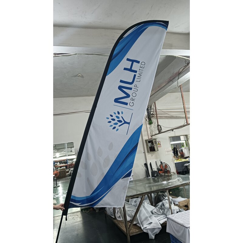 Windproof Flag Kit Manufacturer - OEM/ODM Custom Advertising Beach with Base