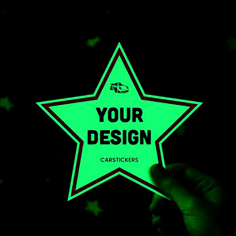 PVC Luminous Sticker Manufacturer - OEM/ODM Custom Sheet Logo Glow in Dark