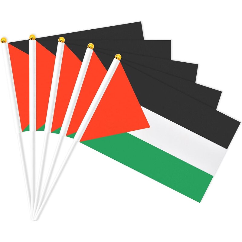 Car Flag Manufacturer - OEM/ODM Custom Hand Held Palestine Mini Polyester