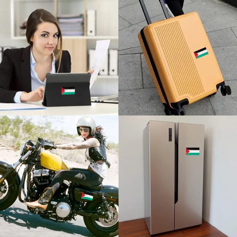 Car Bumper Sticker Manufacturer - OEM/ODM Custom Palestine Flag UV Printed