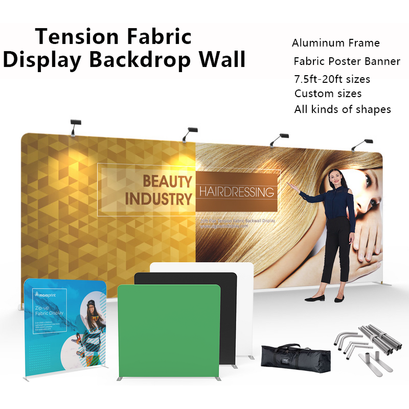 Tension Fabric Backdrop Manufacturer - OEM/ODM Custom Sized Straight Display Banner