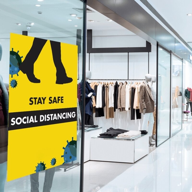 Vinyl Sticker Manufacturer - OEM/ODM Custom Shopping Mall Removable Wall Floor