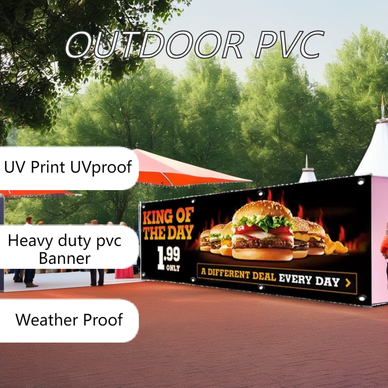 PVC Advertising Banner Manufacturer - OEM/ODM Custom Digital UV Printing 13OZ