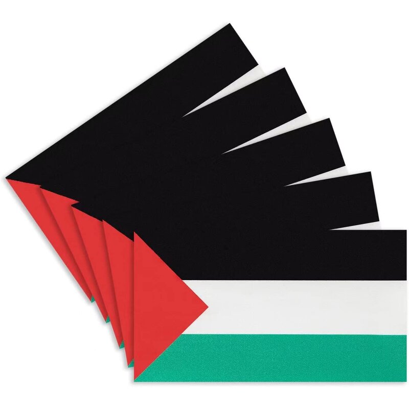 Car Bumper Sticker Manufacturer - OEM/ODM Custom Palestine Flag UV Printed
