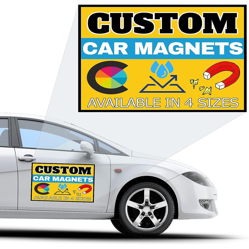 Car Magnet Manufacturer - OEM/ODM Custom Die Cut Magnetic Weatherproof Bumper