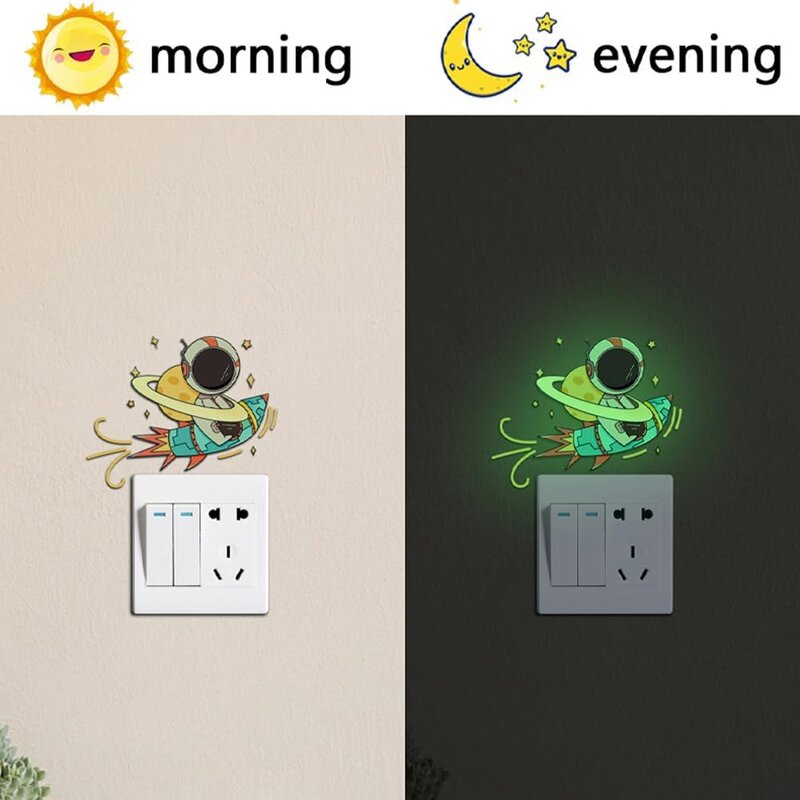 PVC Wall Sticker Manufacturer - OEM/ODM Custom Night Glow Stars Moon 3D