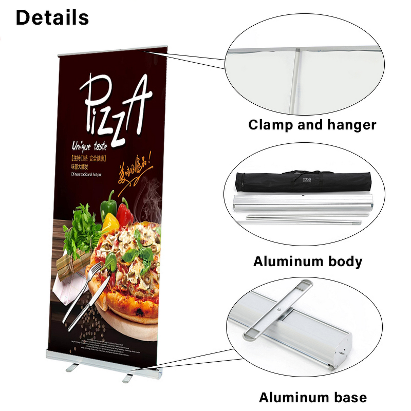 Roll up Banner Manufacturer - OEM/ODM Custom Professional Glossy Finish Fabric