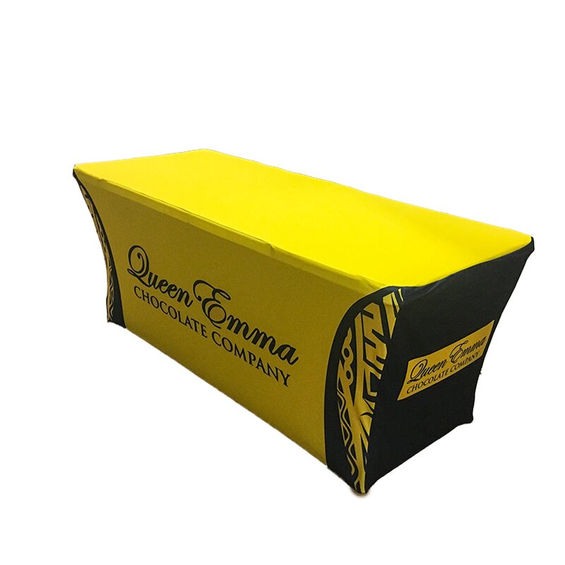 Stretch Table Cover Manufacturer - OEM/ODM Custom 6ft Graphic Print Polyester