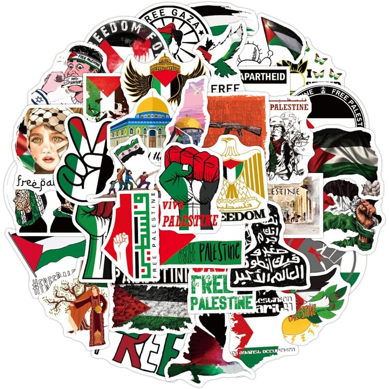 Vinyl Sticker Manufacturer - OEM/ODM Custom Waterproof Free Palestine for Decoration