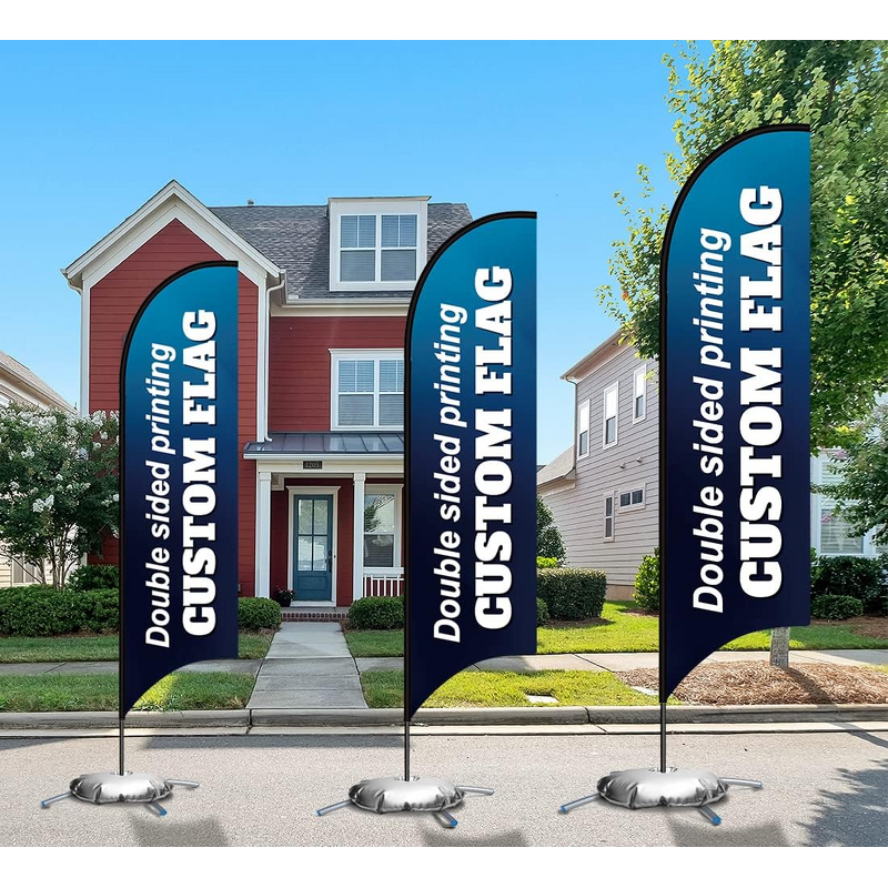 Windproof Flag Manufacturer - OEM/ODM Custom Outdoor Flying Beach Banners