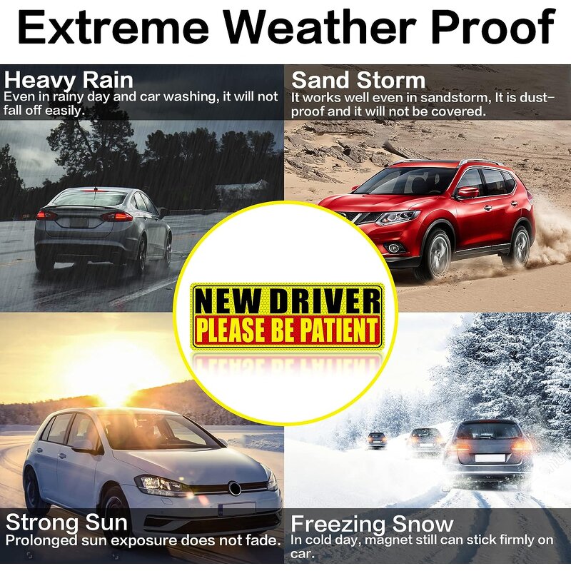 Car Magnet Manufacturer - OEM/ODM Custom Baby Sign Waterproof Reflective