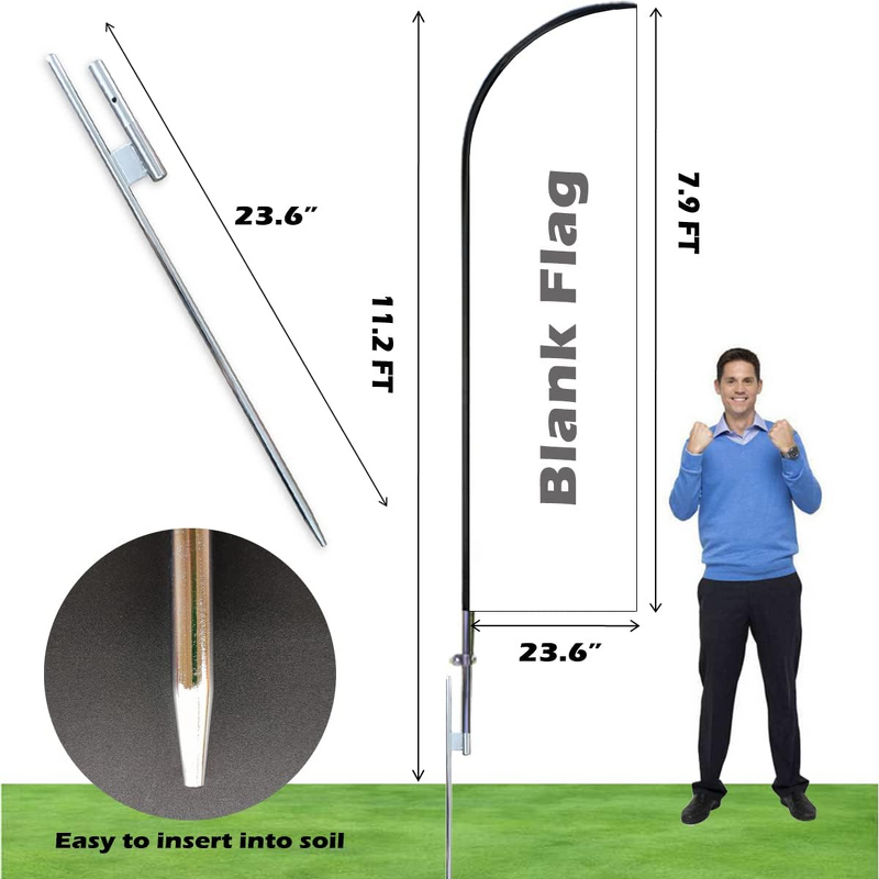 Feather Flag Manufacturer - OEM/ODM Custom Outdoor Printed Teardrop with Base