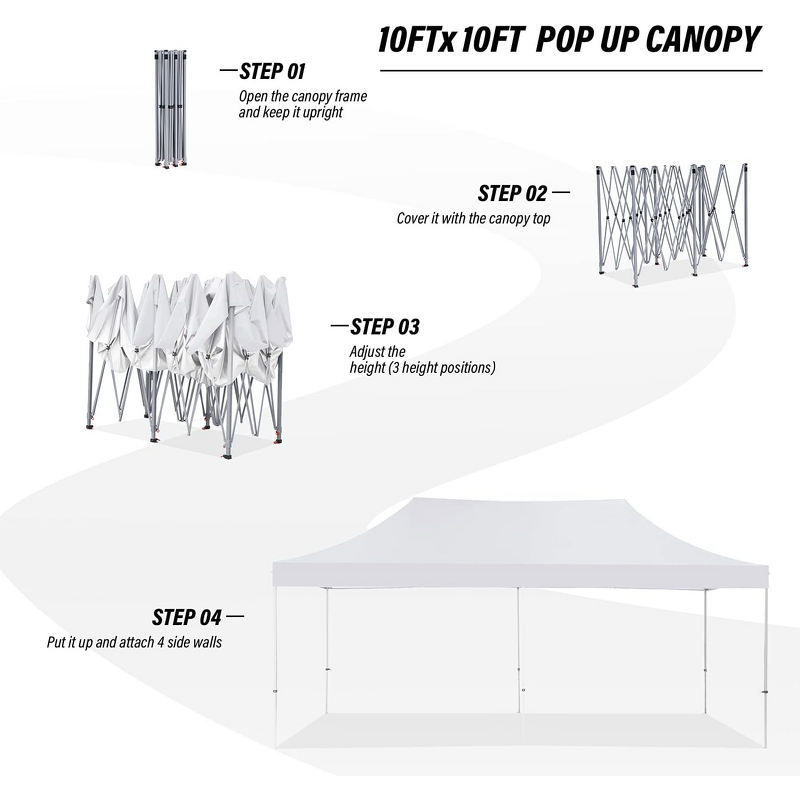Advertising Tent Manufacturer - OEM/ODM Custom Heavy-Duty Waterproof 10x20