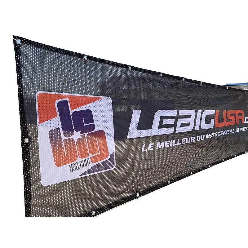 Outdoor Mesh Banner Manufacturer - OEM/ODM Custom Eco Friendly Ink Printing