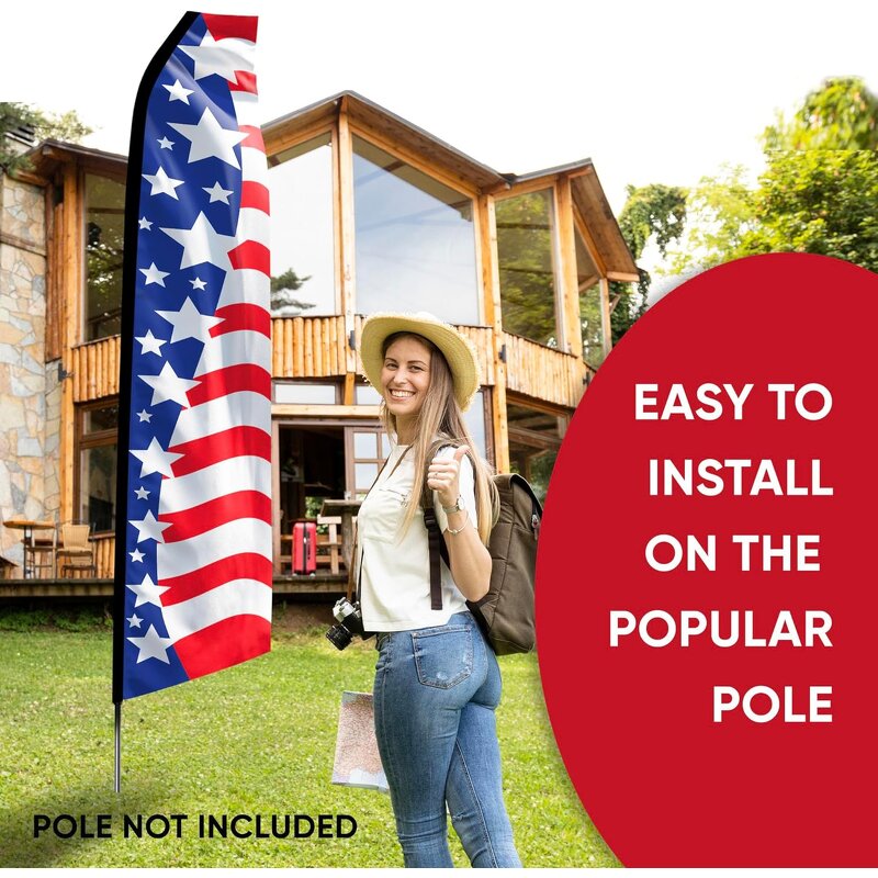 Beach Flag Manufacturer - OEM/ODM Custom Outdoor Advertising Flying Banner