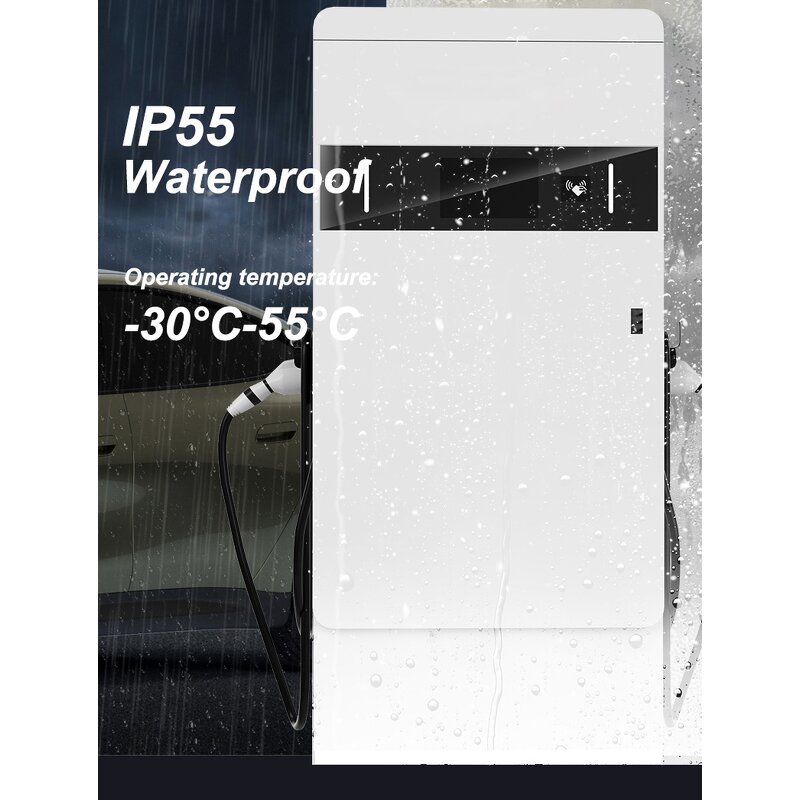 DC Fast Charger Manufacturer - OEM/ODM Custom 150-360kw Level 3 Floor-mounted